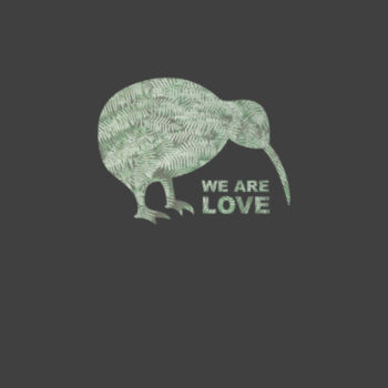 We Are Love - Unisex Stone Wash Barnard Tank Design