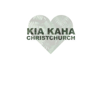 Kia Kaha Christchurch - Kids Youth T shirt Design