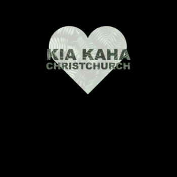 Kia Kaha Christchurch - Womens Premium Crew Design
