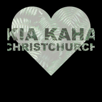 Kia Kaha Christchurch - Womens Premium Crew Design