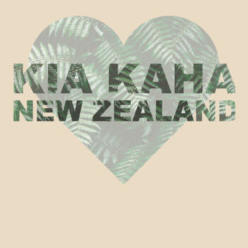 Kia Kaha New Zealand - Unisex Organic Tee Design