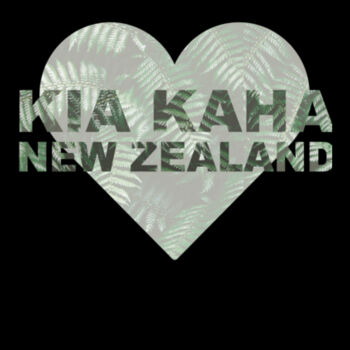 Kia Kaha New Zealand - Womens Maple Tee Design