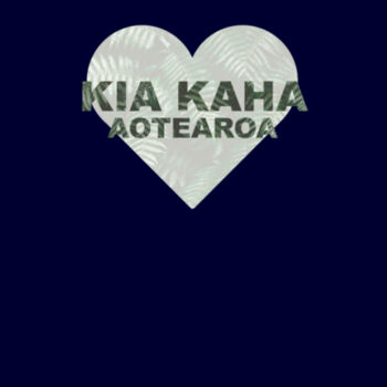 Kia Kaha Aotearoa - Unisex Stencil Hoodie Design