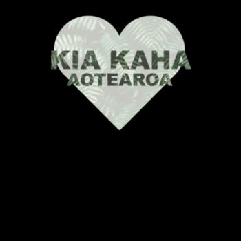 Kia Kaha Aotearoa - Womens Maple Tee Design