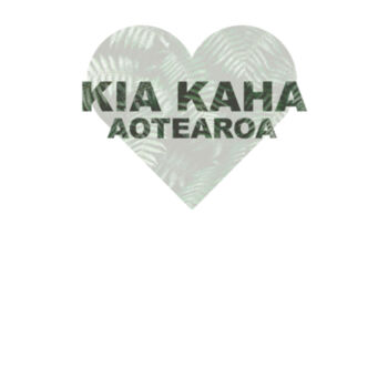 Kia Kaha Aotearoa - Mens Block T shirt Design