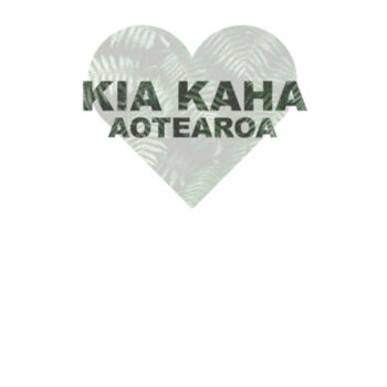 Kia Kaha Aotearoa - Womens Ringer Tee Design