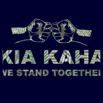 Kia Kaha, We Stand Together - Unisex Stencil Hoodie Design