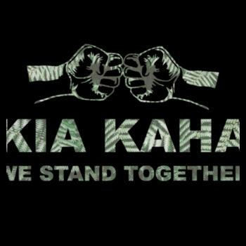 Kia Kaha, We Stand Together - Mens Chad Longsleeve Polo Design