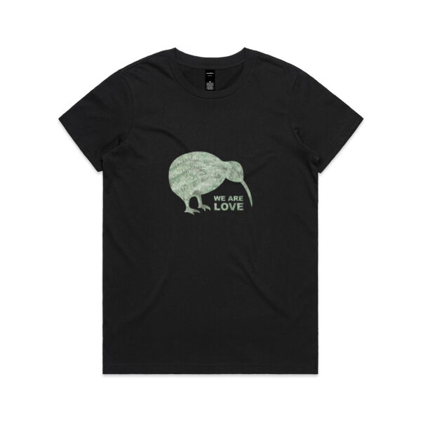 We Are Love - Womens Maple Tee Thumbnail