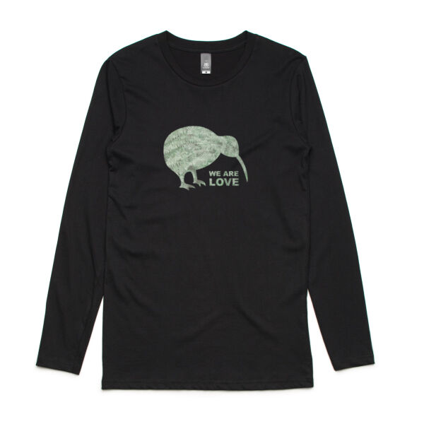 We Are Love - Mens Ink Longsleeve Tee Thumbnail