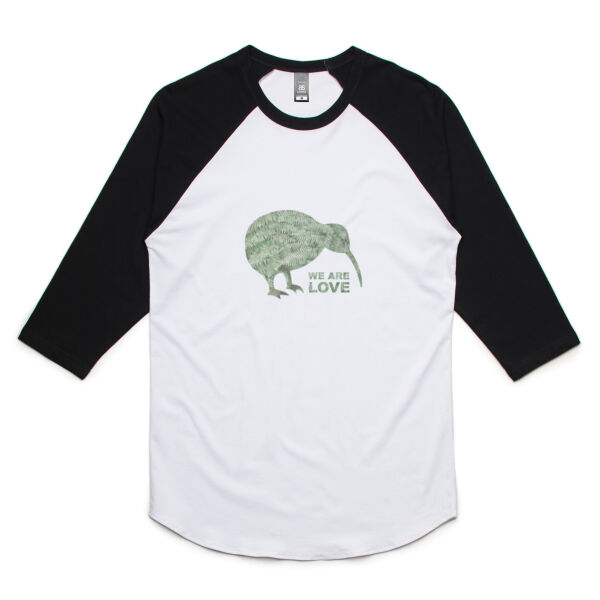We Are Love - Unisex Raglan Tee Thumbnail