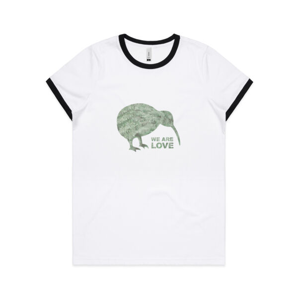 We Are Love - Womens Ringer Tee Thumbnail