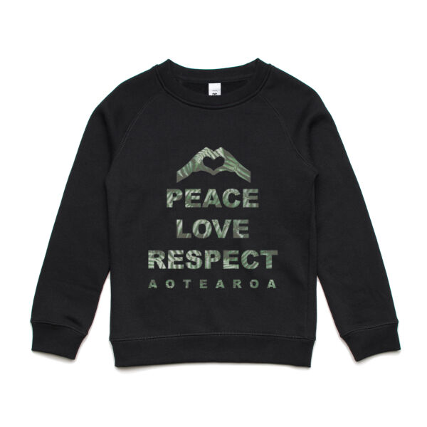 Peace Love Respect Aotearoa, Heart Symbol - Kids Supply Crew Thumbnail