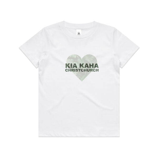 Kia Kaha Christchurch - Kids Youth T shirt Thumbnail