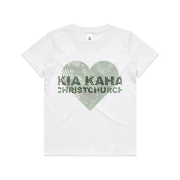Kia Kaha Christchurch - Kids Youth T shirt Thumbnail