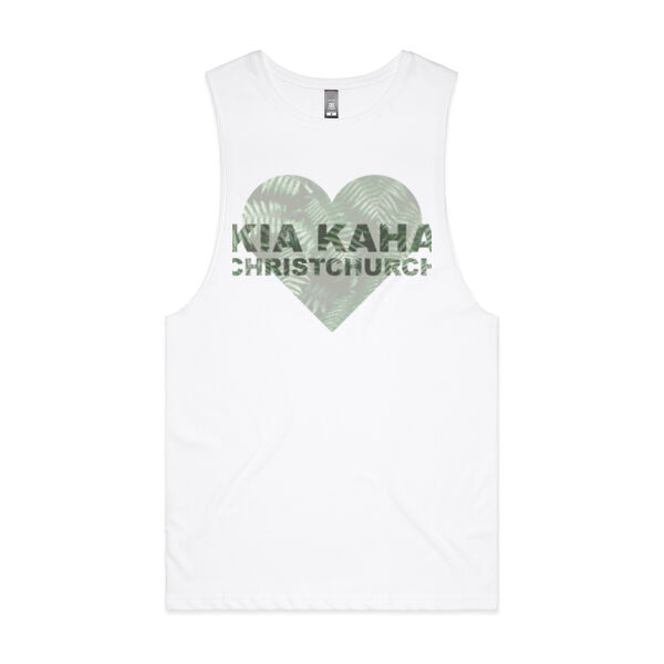 Kia Kaha Christchurch - Unisex Barnard Tank Thumbnail
