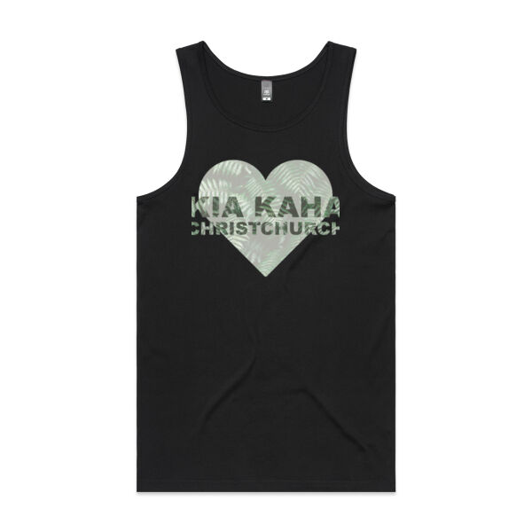 Kia Kaha Christchurch - Mens Lowdown Singlet Thumbnail