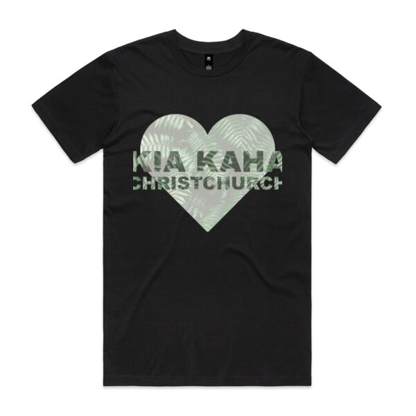 Kia Kaha Christchurch - Mens Staple T shirt Thumbnail