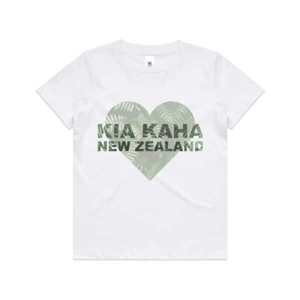 Kia Kaha New Zealand - Kids Youth T shirt Thumbnail