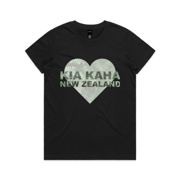 Kia Kaha New Zealand - Womens Maple Tee Thumbnail