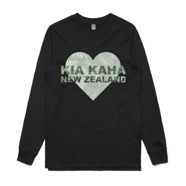 Kia Kaha New Zealand - Mens Base Longsleeve Tee Thumbnail