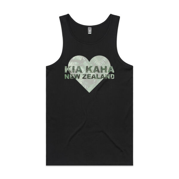 Kia Kaha New Zealand - Mens Lowdown Singlet Thumbnail