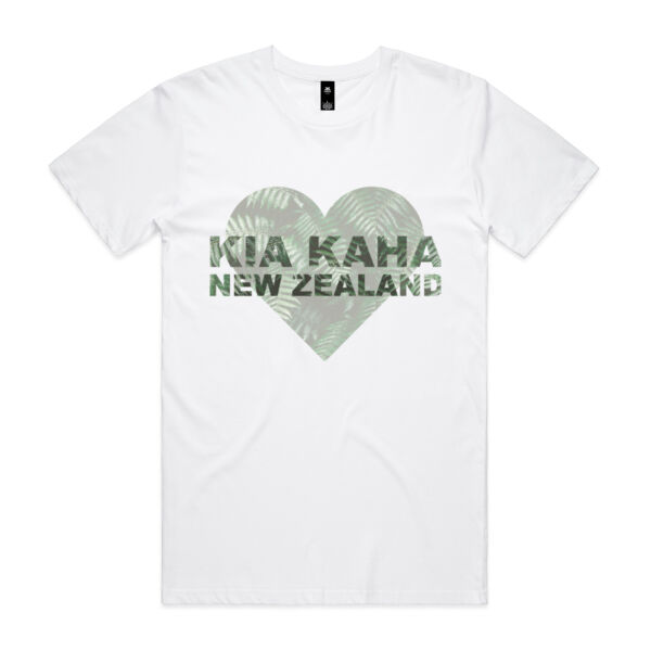 Kia Kaha New Zealand - Mens Staple T shirt Thumbnail
